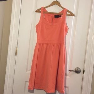 Cynthia Rowley Coral Dress with Pockets!